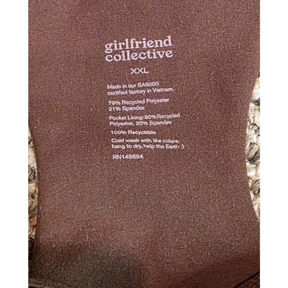 Girlfriend Collective Paloma Racerback Mini Dress XXL Built-In Shorts Activewear - Picture 5 of 6